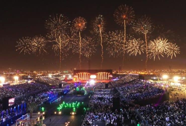 خريطة حفلات النجوم في موسم الرياض 2023