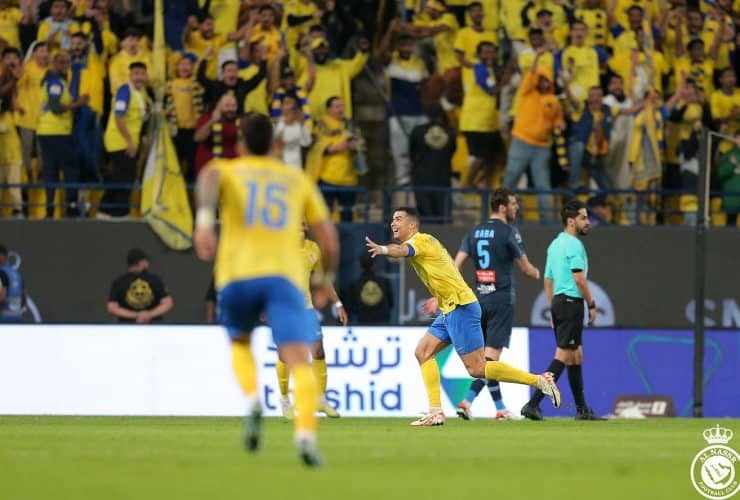 نجم النصر السعودي كريستيانو رونالدو
