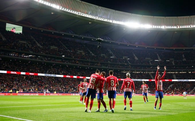 مباراة سابقة لنادي اتليتكو مدريد