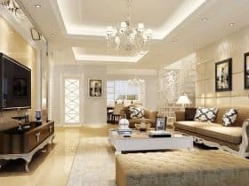 ديكور جدران صالات