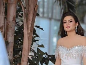 تفاصيل إطلالة دانية شافعي في حفل زفافها.. طلة ملكية جذابة