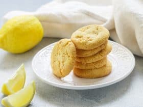 كوكيز اللوز بالليمون