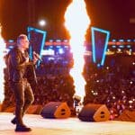 ماذا قال عمرو دياب بعد انتهاء حفل ساوندستورم في السعودية؟