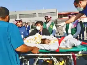 وصول التؤام السيامي الأرتيري إلى الرياض