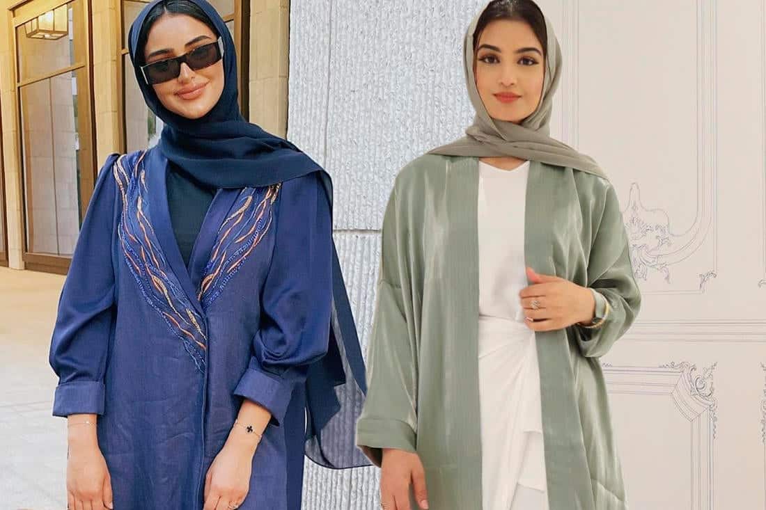موضة العبايات في السعودية