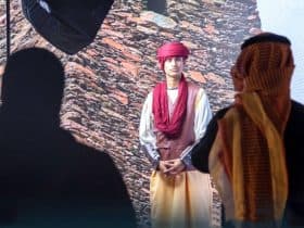 إطلاق مسرحية رسوم وطلل في الدرعية