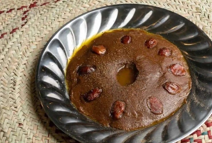 عصيدة التمر