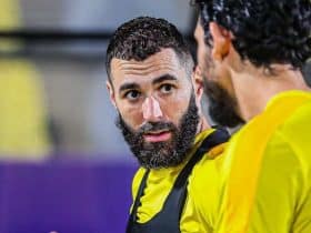 كريم بنزيما لاعب الاتحاد