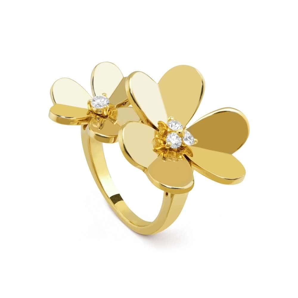 خاتم Frivole Between the Finger من «Van Cleef & Arpels»