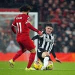 محمد صلاح أمام نيوكاسل