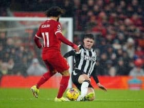 محمد صلاح أمام نيوكاسل