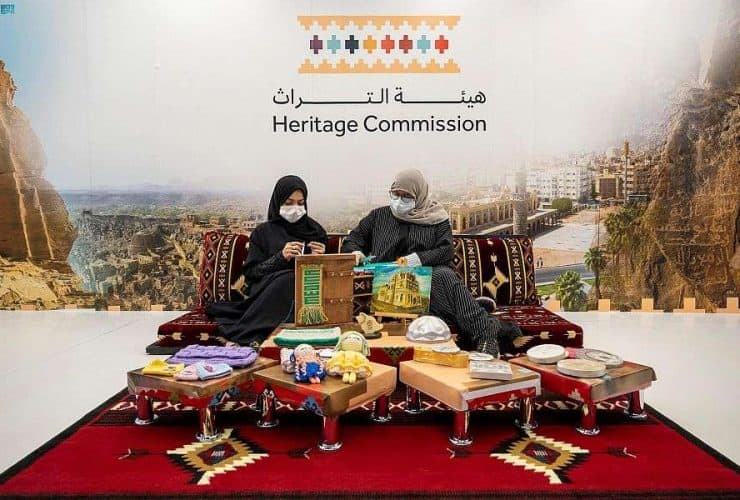 هيئة التراث تنظم فعالية تراثية في قرية ذي عين الأثرية