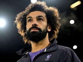 محمد صلاح قائد منتخب مصر ومهاجم ليفربول الإنجليزي