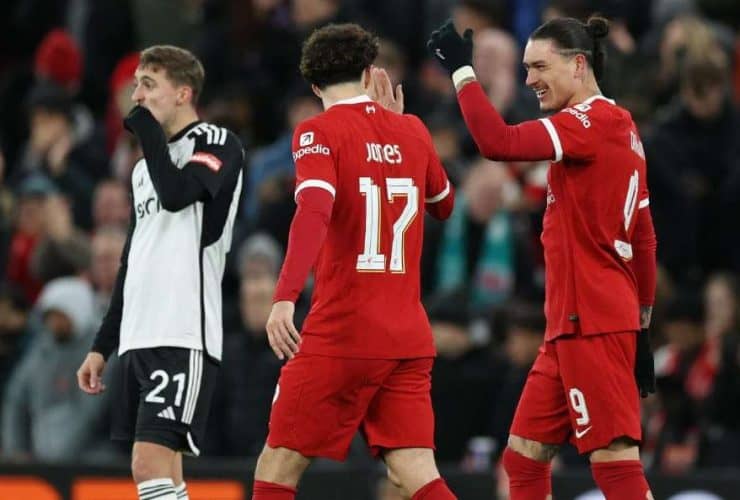 مباراة ليفربول ضد فولهام