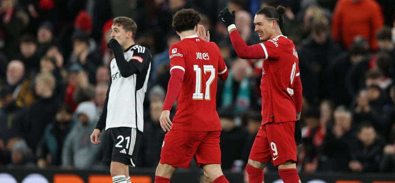 مباراة ليفربول ضد فولهام