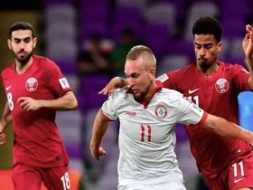 مباراة سابقة لمنتخب قطر