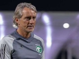 روبرتو مانشيني المدير الفني لمنتخب السعودية