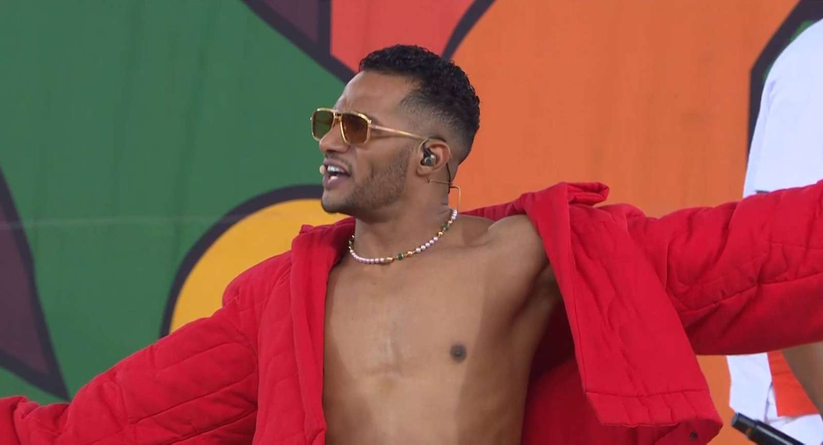 محمد رمضان من حفل افتتاح كأس الأمم الأفريقية