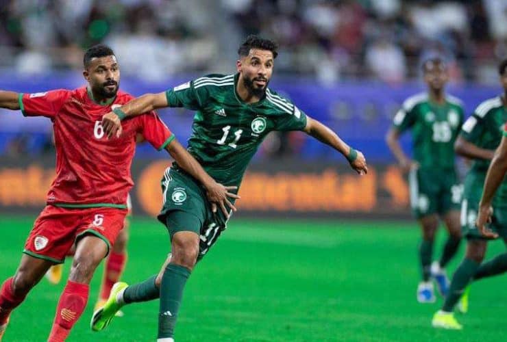 منتخب السعودية ضد عمان