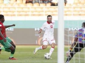 علي معلول مع تونس أمام ناميبيا