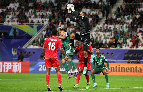 المنتخب السعودي أمام عمان