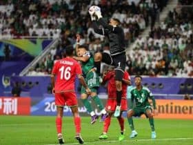 المنتخب السعودي أمام عمان
