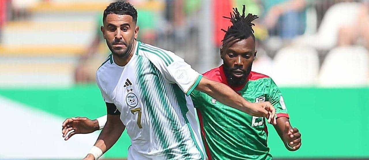 مباراة الجزائر ضد بوركينا فاسو
