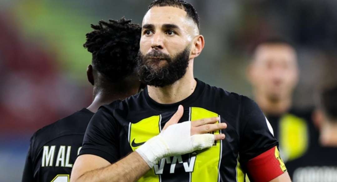 كريم بنزيما لاعب الاتحاد