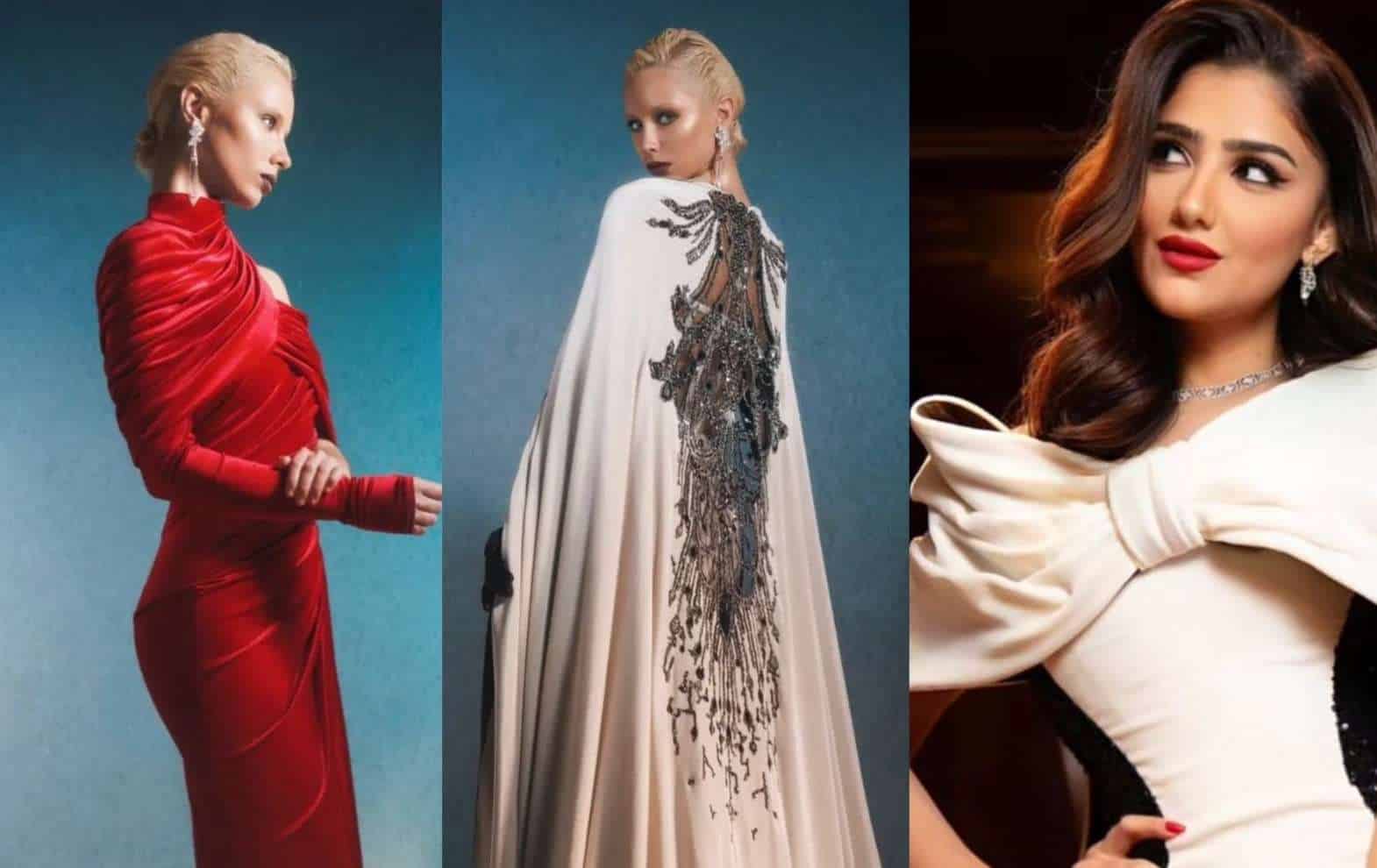 فنانات يظهرن بفساتين سبق وارتدتها عارضات الأزياء