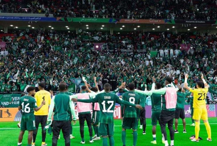 مباراة منتخب السعودية