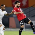 محمد صلاح مع منتخب مصر