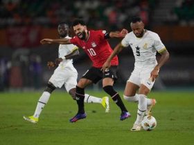 منتخب غانا ضد مصر