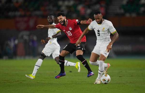 منتخب غانا ضد مصر