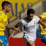 جانب من مباراة ريال مدريد ضد لاس بالماس في الدوري الإسباني