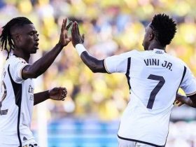 جانب من مباراة ريال مدريد ضد لاس بالماس في الدوري الإسباني
