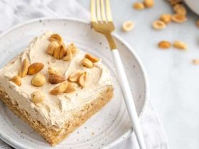 طريقة عمل كيكة الفول السوداني