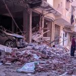 جانب من الانفجار