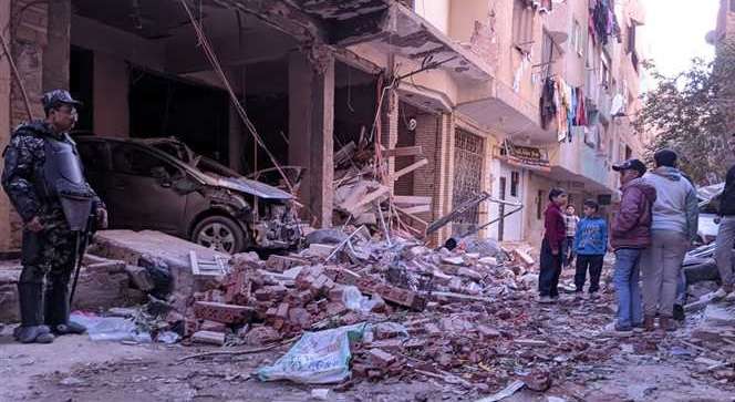 جانب من الانفجار