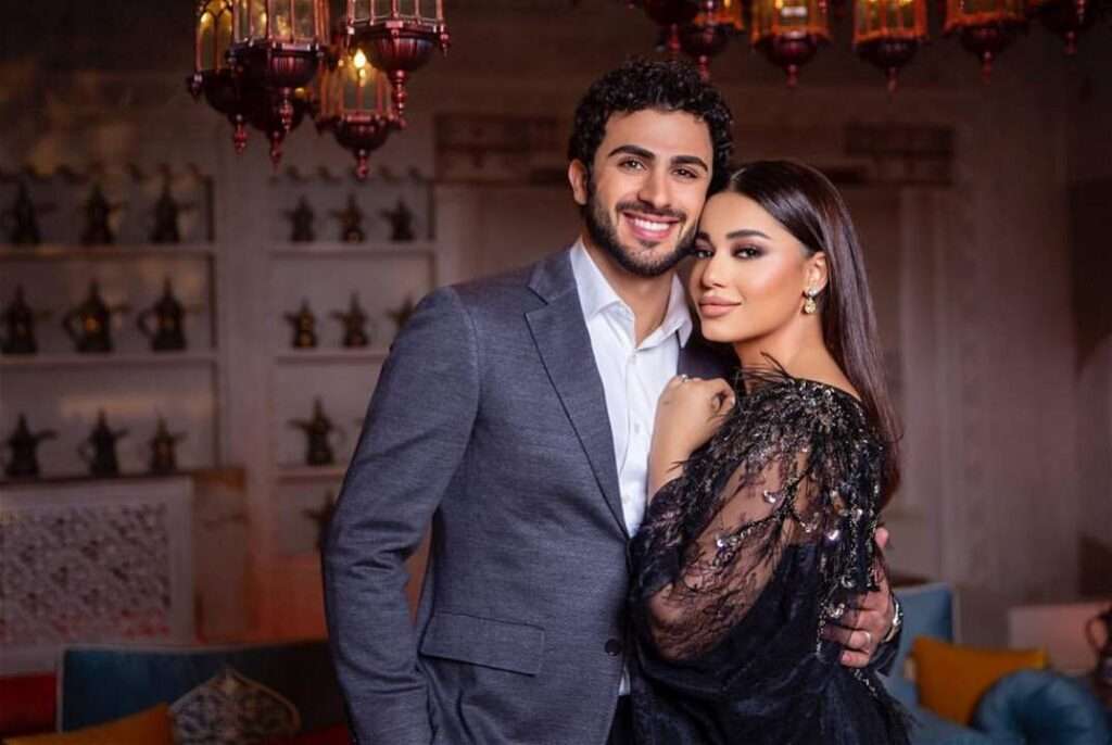 رحمة رياض وزوجها الكسندر