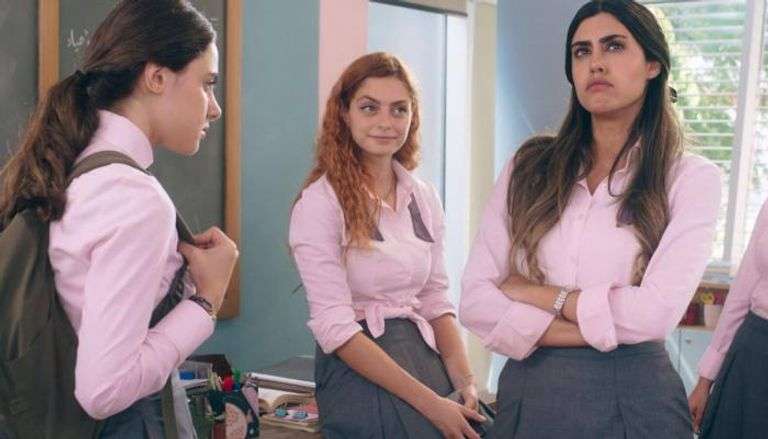 مشهد من مسلسل مدرسة الروابي