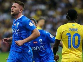 مباراة سابقة لنادي النصر والهلال