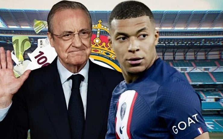 فلورنتينو بيريز وكيليان مبابي