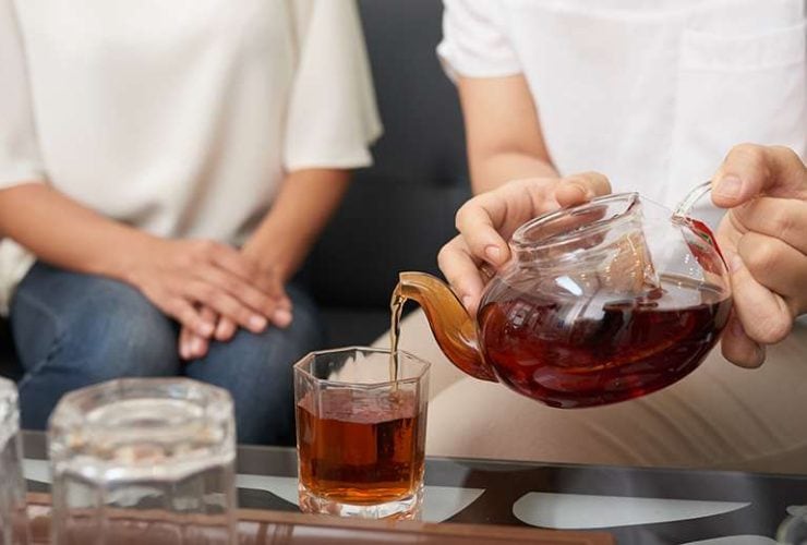 الشاي بعد الإفطار في رمضان