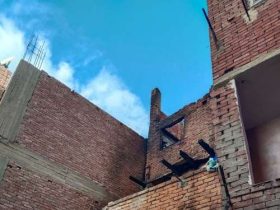 المنزل الذي شهد الحريق