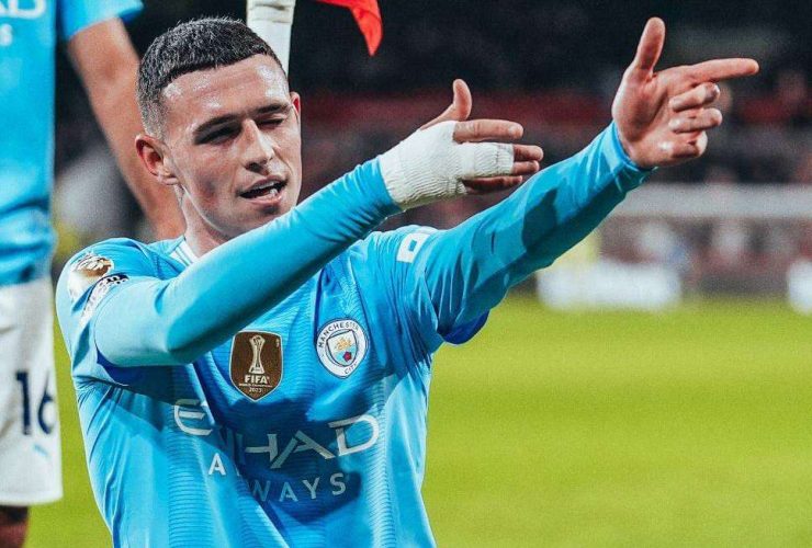 فيل فودين لاعب مانشستر سيتي الإنجليزي