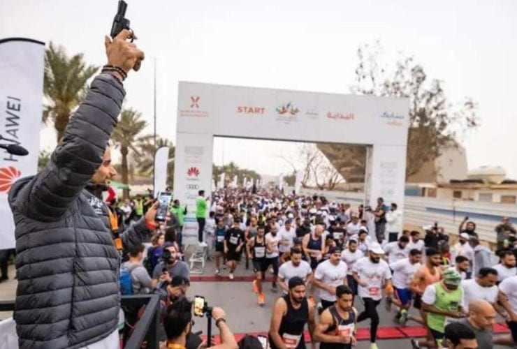 نسخة سابقة من ماراثون الرياض