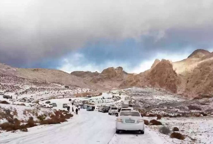 موعد انتهاء الشتاء (أرشيفية)