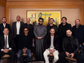 تركي آل الشيخ مع مخرجين مصريين