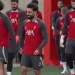 محمد صلاح يعود للمشاركة في تدريبات ليفربول الجماعية