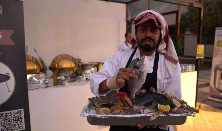 قدّم المعرض أشهى أطباق المشويات من حول العالم